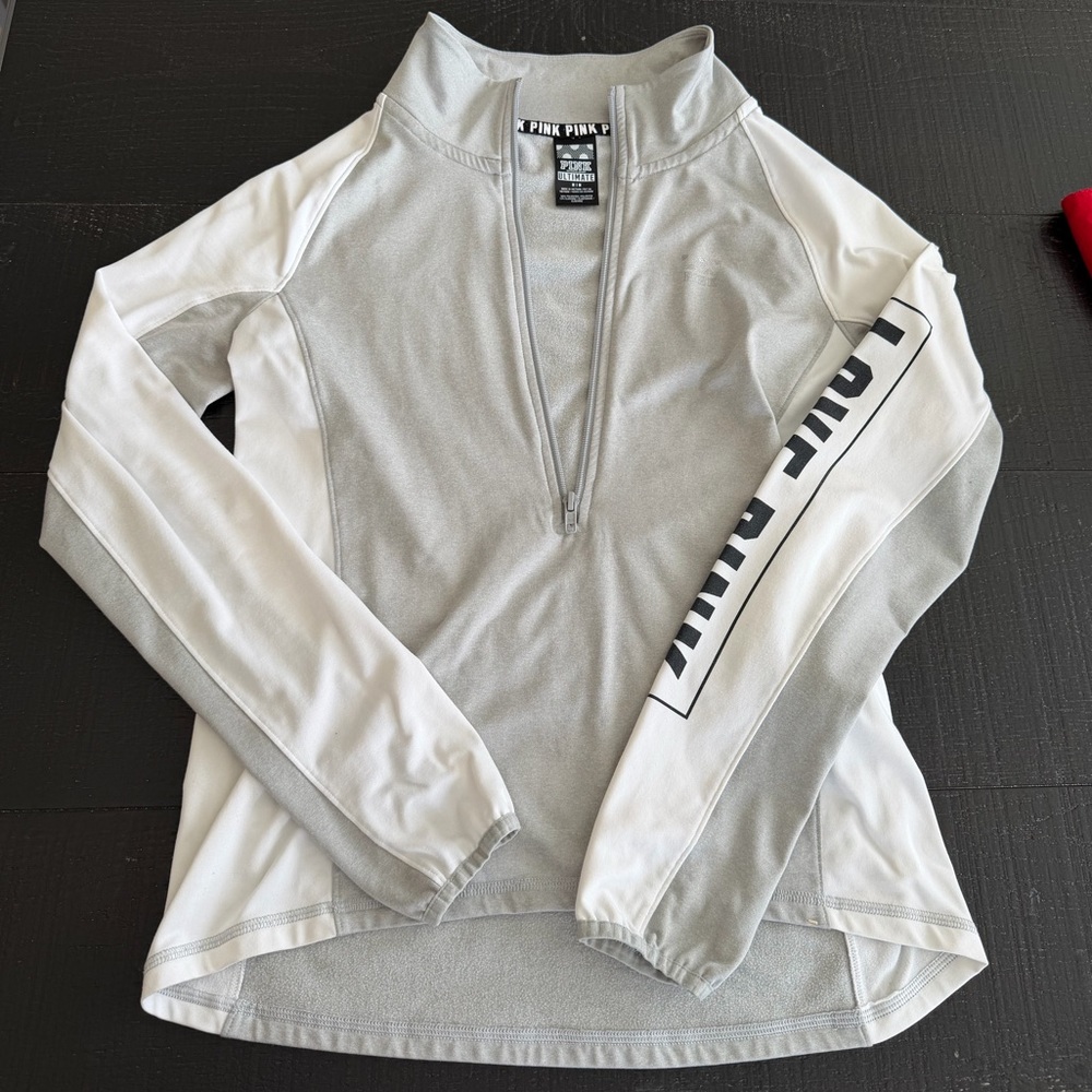 Victoria's Secret PINK Gray Zip-Up Jacket